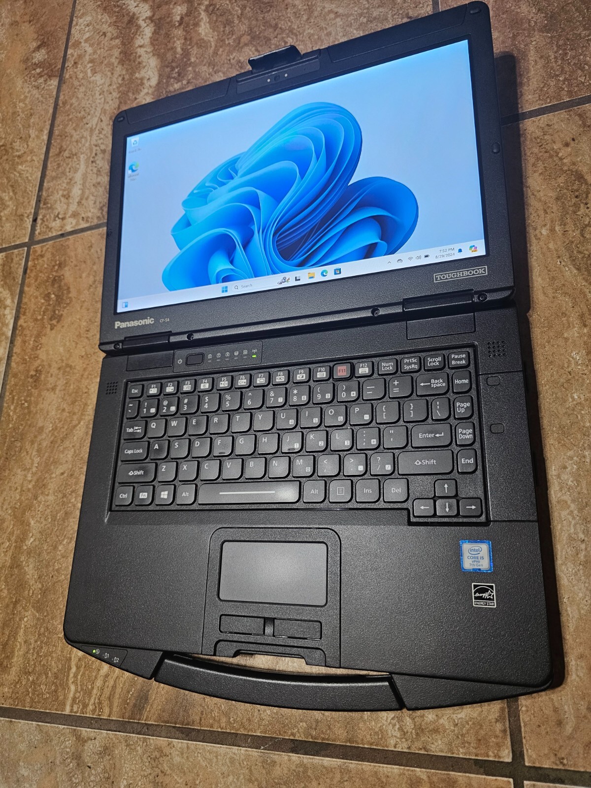 Panasonic Tough CF-54 mk3 Core i5-32GB RAM🔹Touch✔️2TB M2.SSD/WEB/WIN11P64 BIOS
