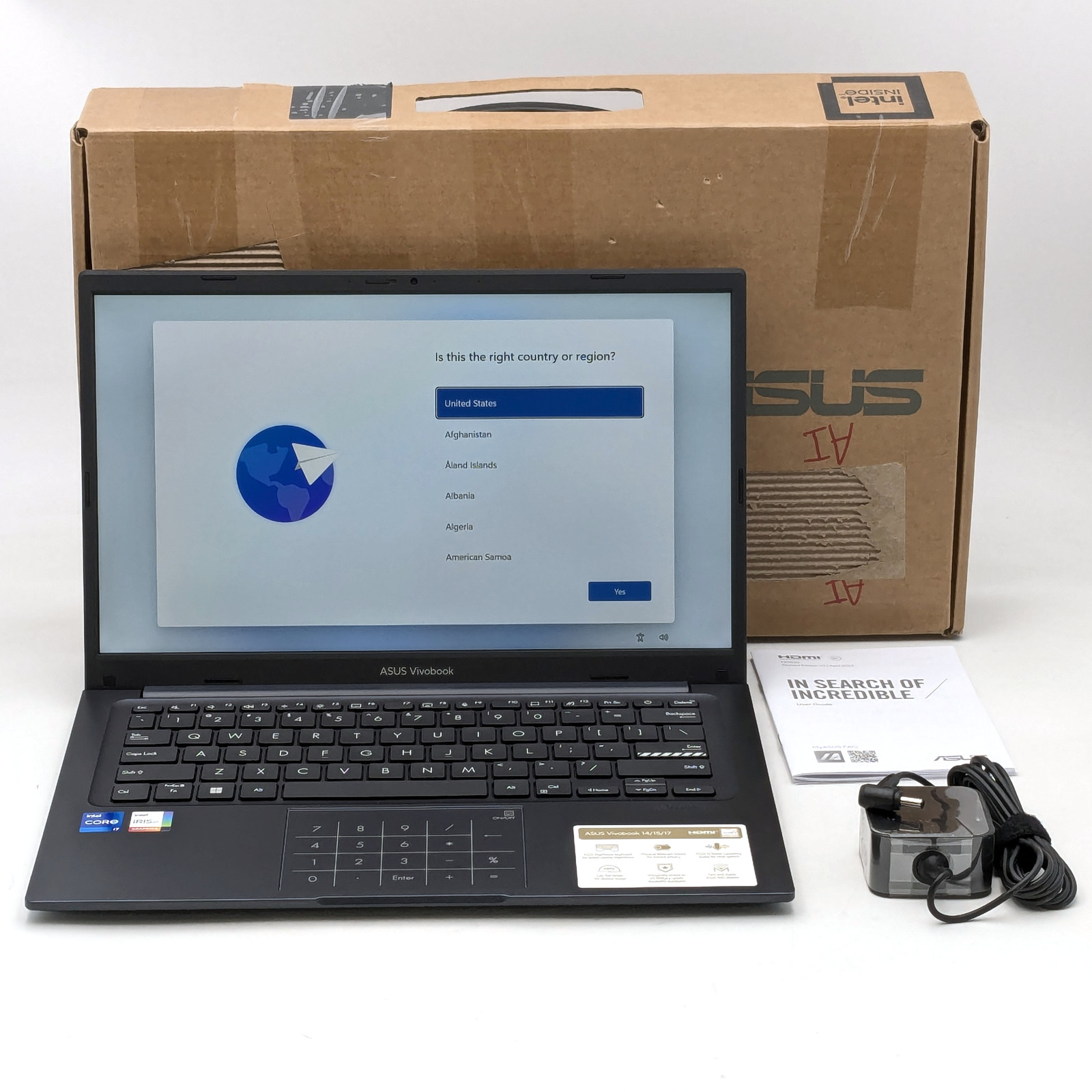 ASUS VivoBook X1404VA-I712512 14″ Intel Core i7-1355U 12GB DDR4 512GB SSD Win 11