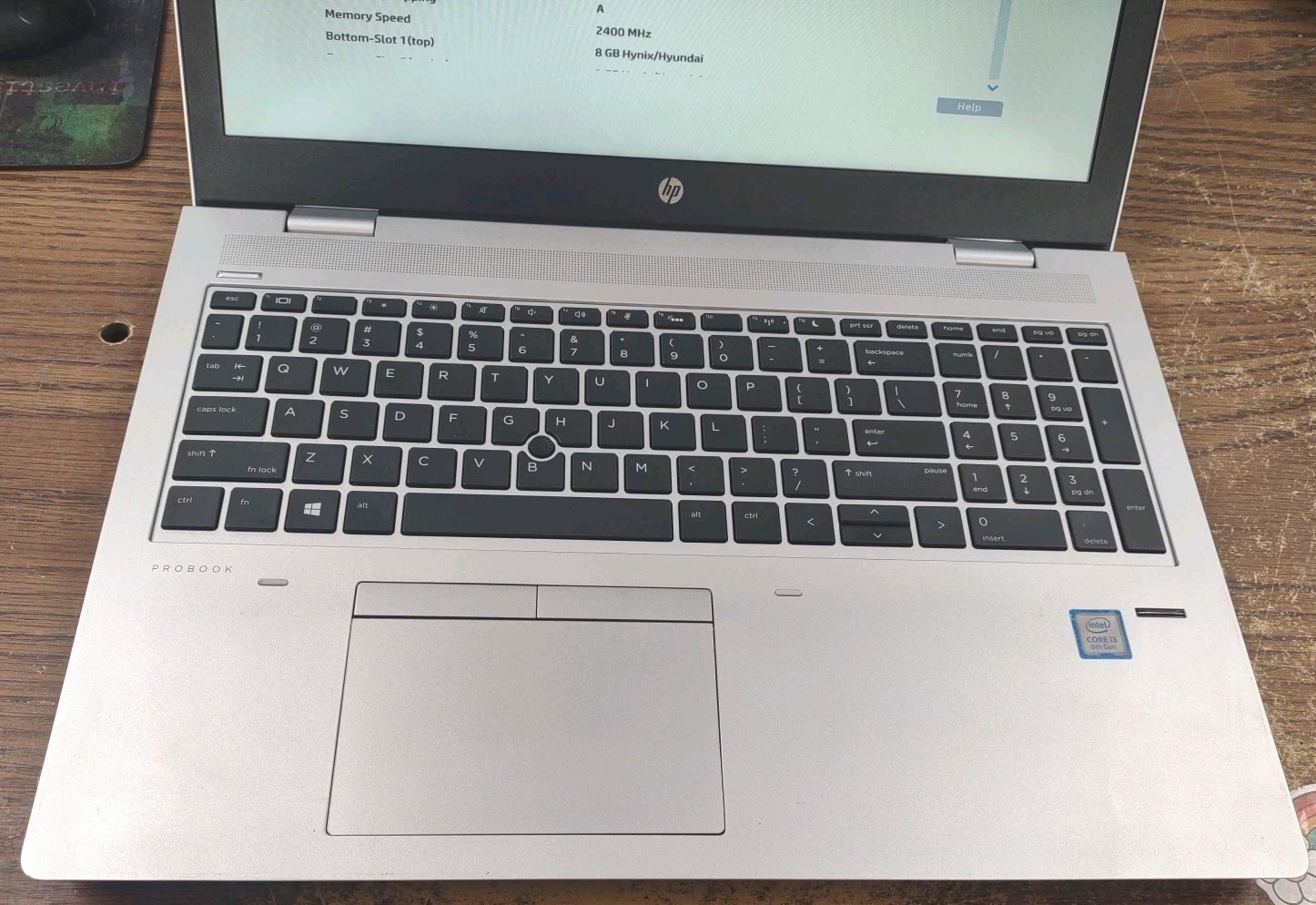 HP ProBook 650 G4 Laptop W/ i3-8130U 2.20GHz, 16GB, 256GB SSD.