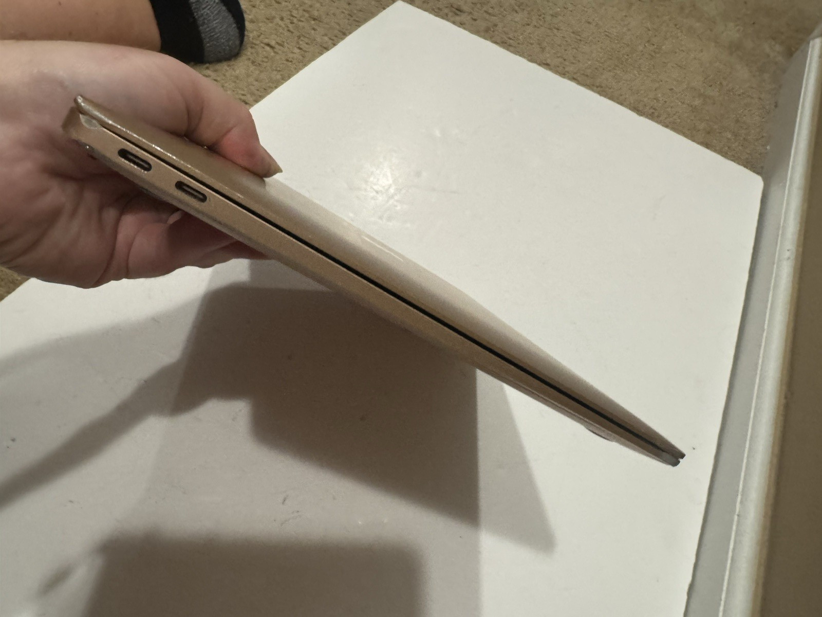 MacBook Air 13″ A2337 FOR PARTS, REPAIR Password LOCKED Internal Cracked Screen