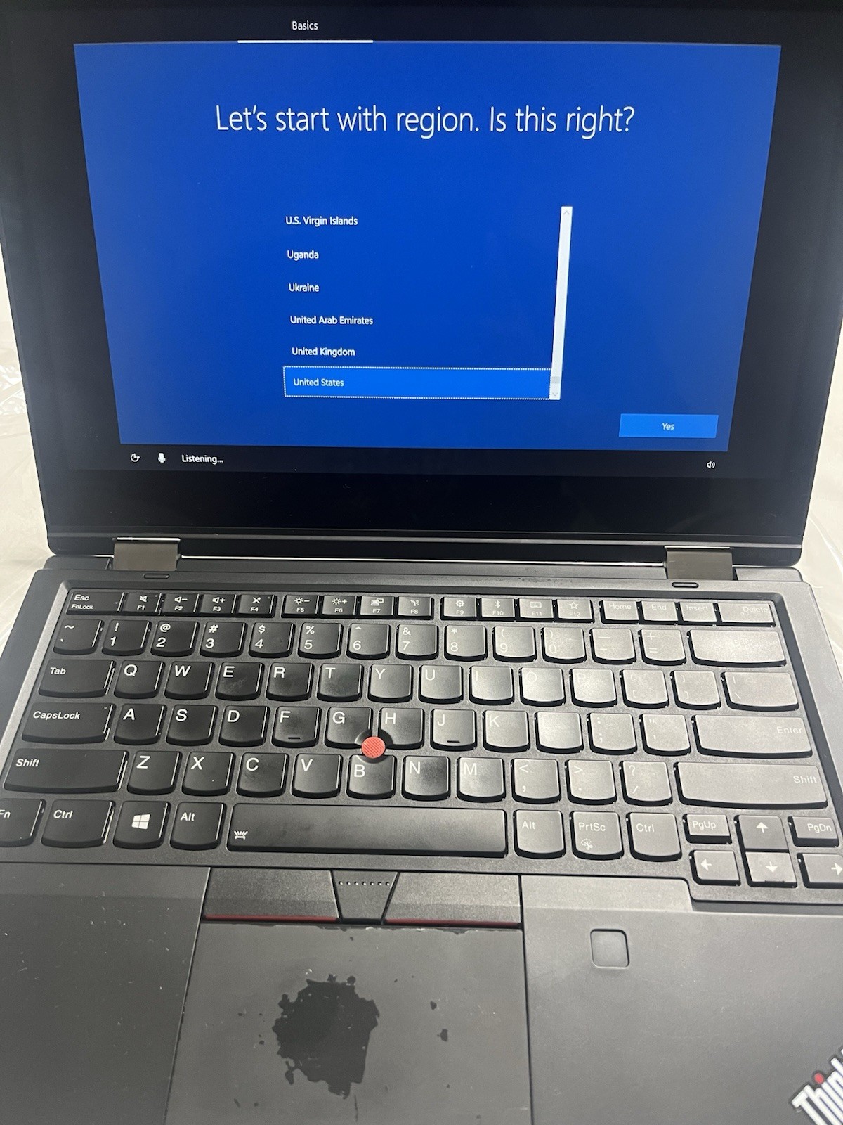 Lenovo ThinkPad L380 Yoga i5-8250U 8GB 256GB SSD 13.3” Touch Touchscreen 2-in-1