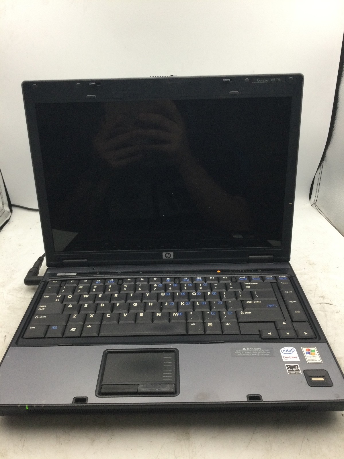 HP COMPAQ 6910P – BOOTS TO BIOS – INTEL CORE 2 DUO – NO RAM – READ DESCRIP – BB