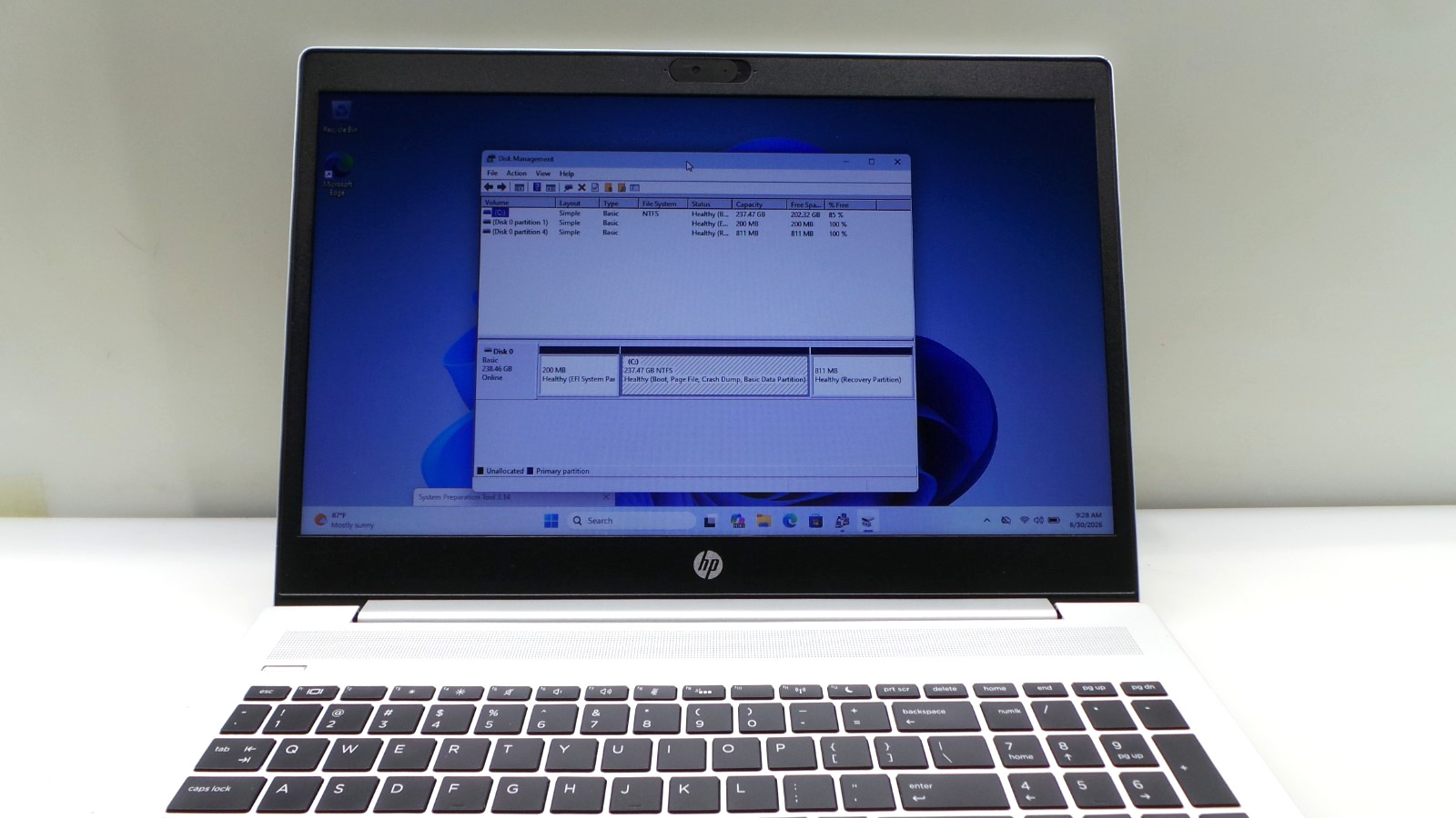 HP ProBook 450 G7 | 15.6″ | i5-10210U 1.60GHz | 8GB DDR4 256GB NVMe | WIN 11 PRO