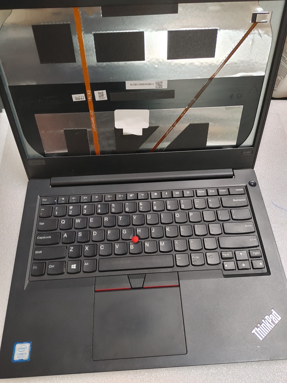 Lenovo ThinkPad E480 Core i5-8250U@ 1.60GHz, 8GB RAM, BIOS Locked, FOR PARTS/ RE