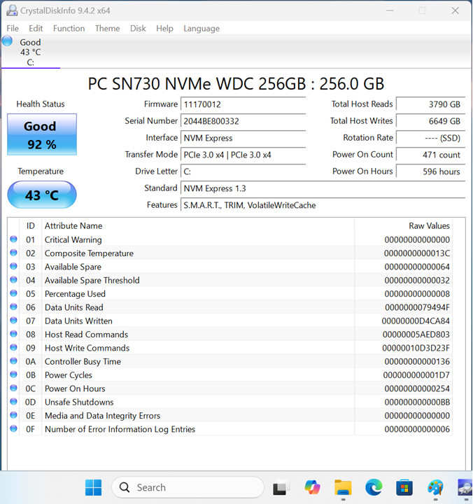 Dell Latitude 7420 14″ Laptop I[ i5-1145G7, 16GB RAM, 256GB SSD] W11