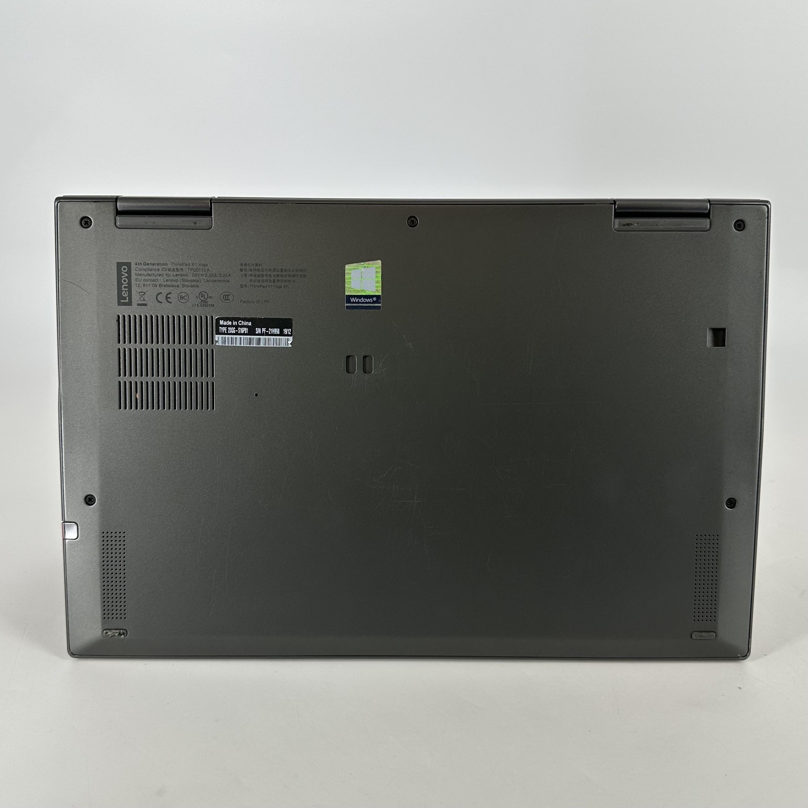 Lenovo ThinkPad X1 Yoga Gen 4 14 FHD TOUCH i7-8665U 1.90GHz 16GB 256GB SSD Good