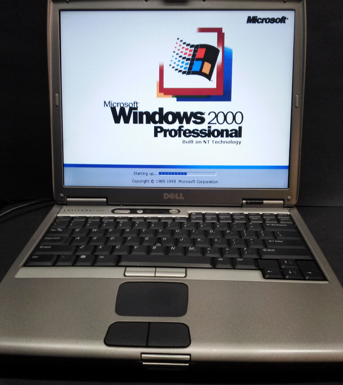 Dell 1200mhz Windows 98se/Dos Ultra Compatibility laptop computer.