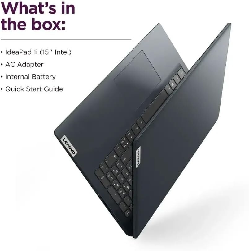 Lenovo Slim Laptop 15.6″ N4500 Up to 36GB RAM & 2TB SSD Win11 PRO+OFFICE Blue
