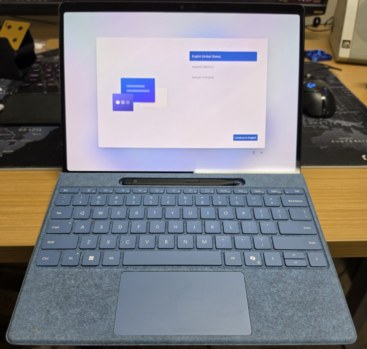 MICROSOFT SURFACE PRO 2-IN-1 LAPTOP/TABLET 13″ OLED 16GB 512GB SSD – BLACK/BLUE