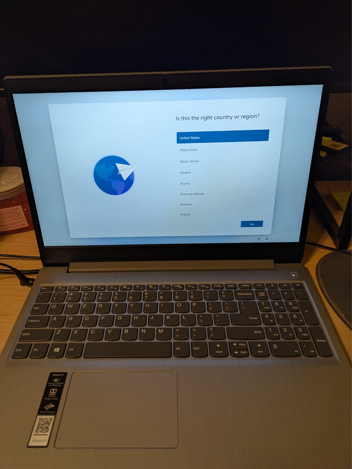 Lenovo IdeaPad 3 15IIL05 15.6 inch (256GB, Intel Core i3 10 th Gen., 1.2GHz,…
