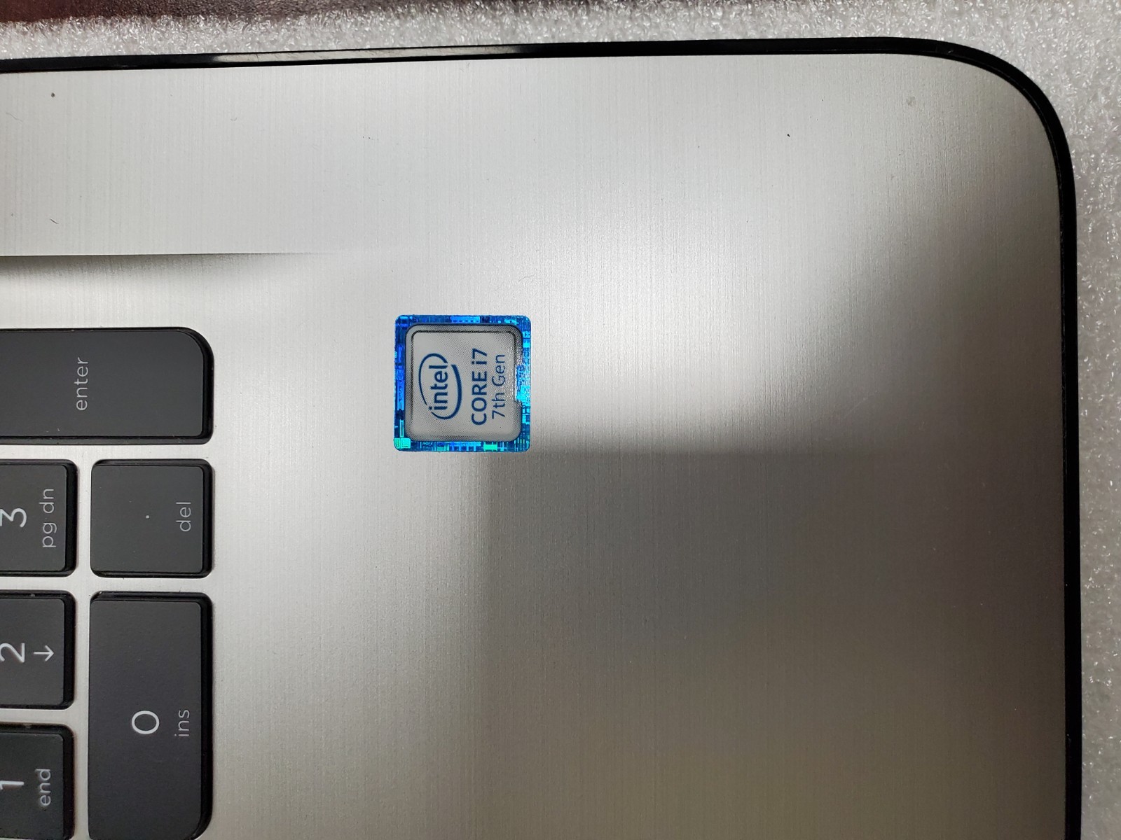 HP Notebook 3168NGW Core i7-7500U@2.70GHz, 8GB RAM, NO HD FOR PARTS