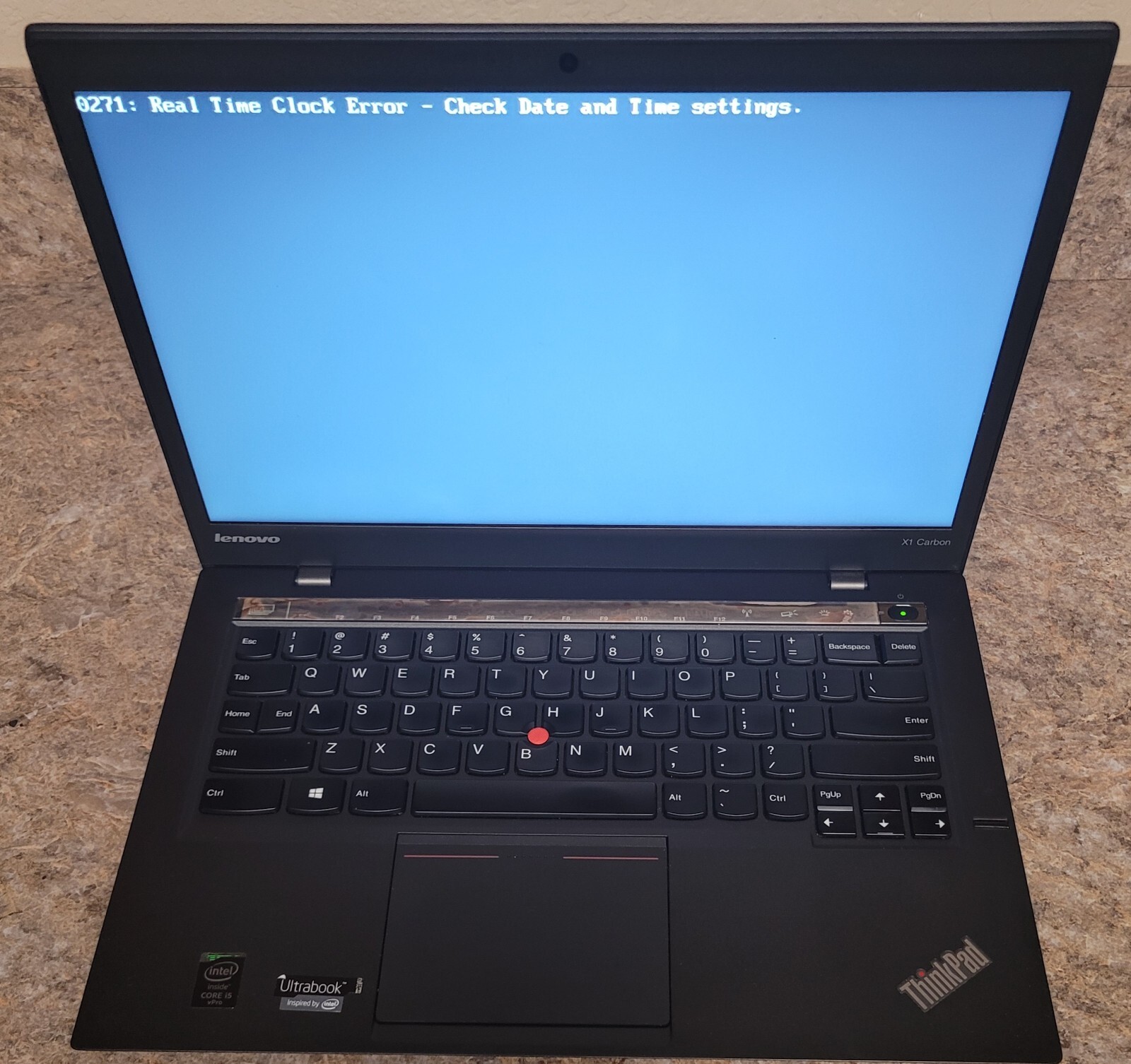 Lenovo Thinkpad X1 Carbon Core I5-4300U 1.9GHz 8GB 256GB**NO OS.
