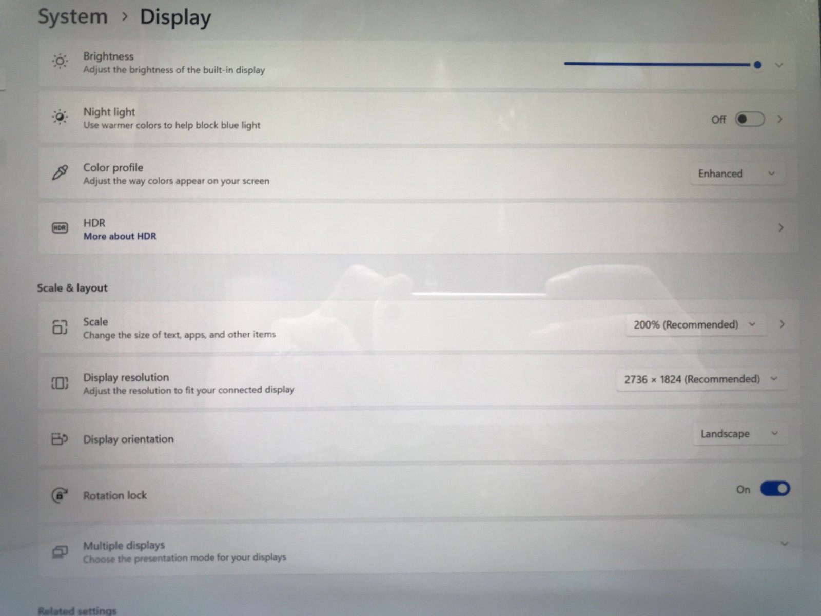 Microsoft Surface Pro 1807 12.3″ Touch i5-7300U 2.60GHz 8GB RAM 256GB SSD Win 11