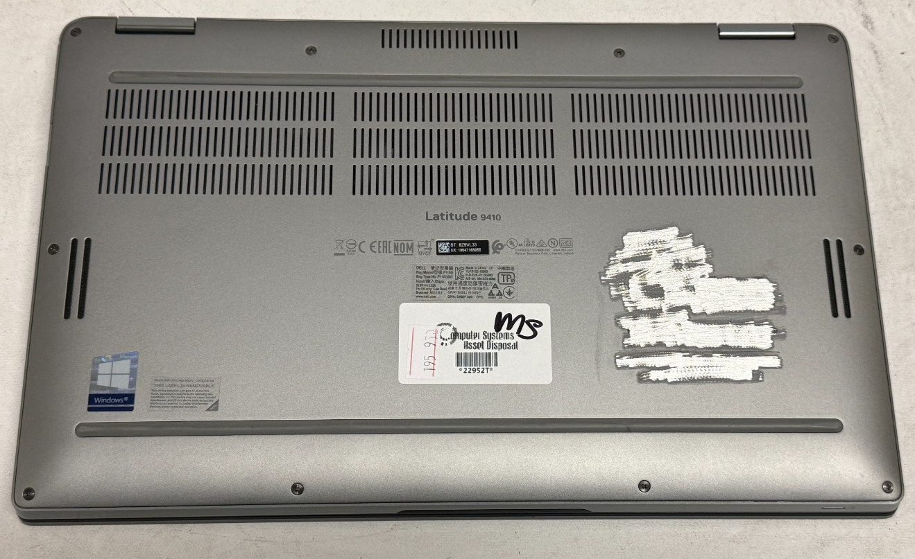 Dell Latitude 9410 2in1 14″ (i5-10310u – 16GB RAM – 256GB SSD – Win11Home)*