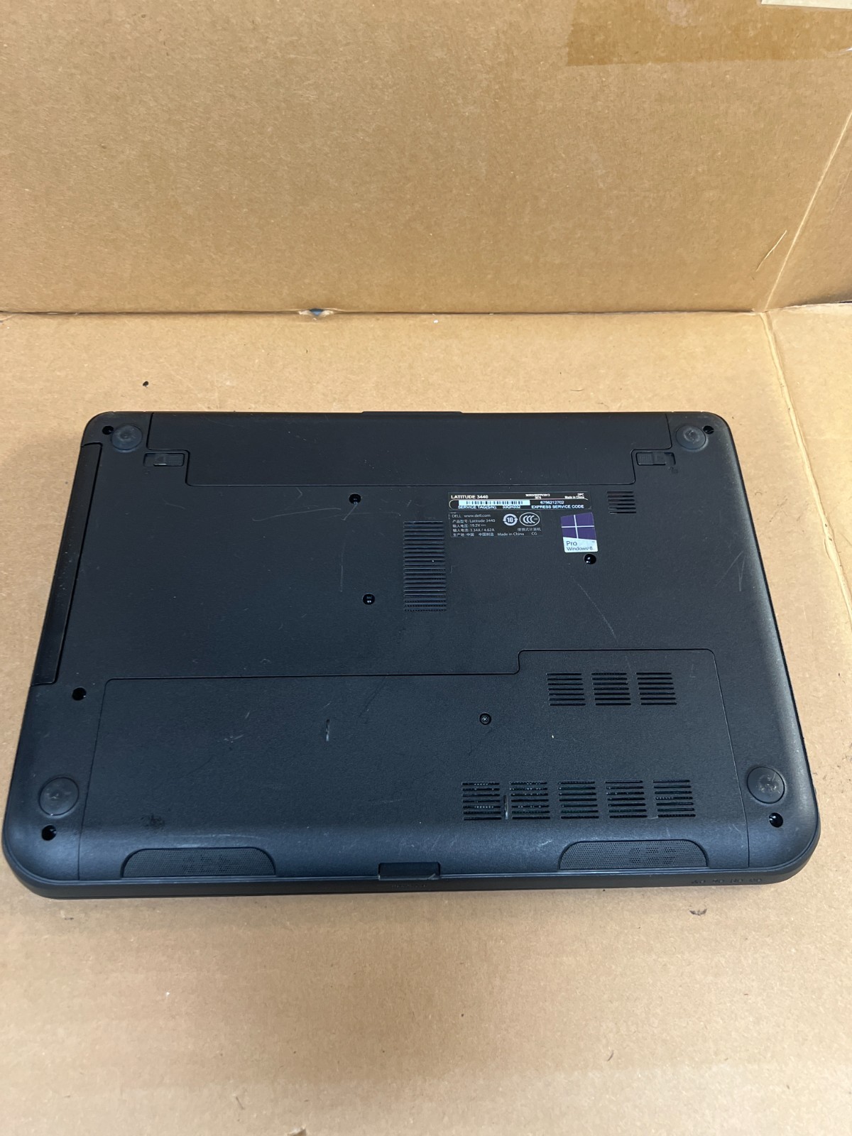 Dell Latitude 3440 / Intel Core i3-4030U Powers on won’t stop rebooting