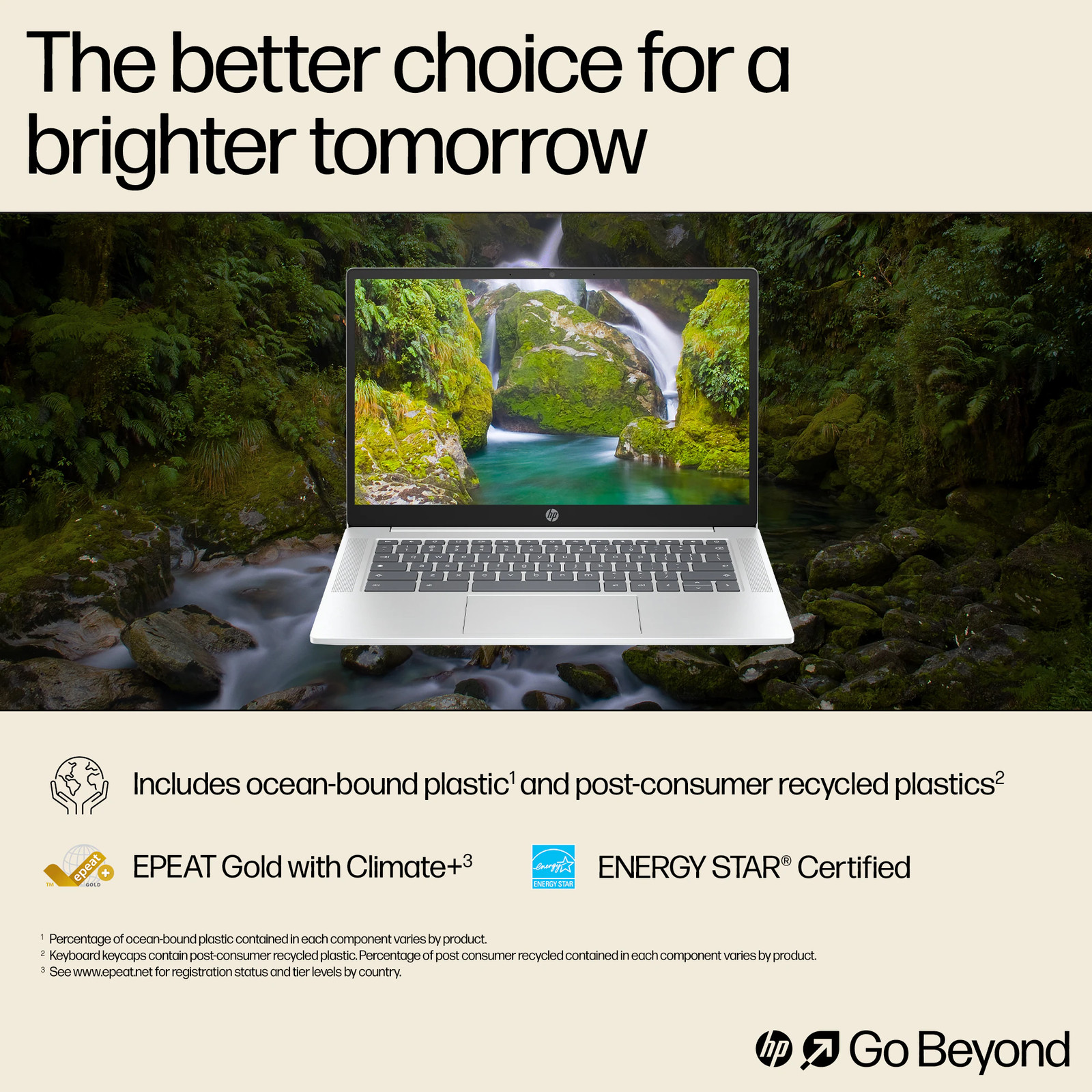 HP Chromebook Laptop Computer 14″ HD Intel N-series 4 GB memory; 64 GB eMMC