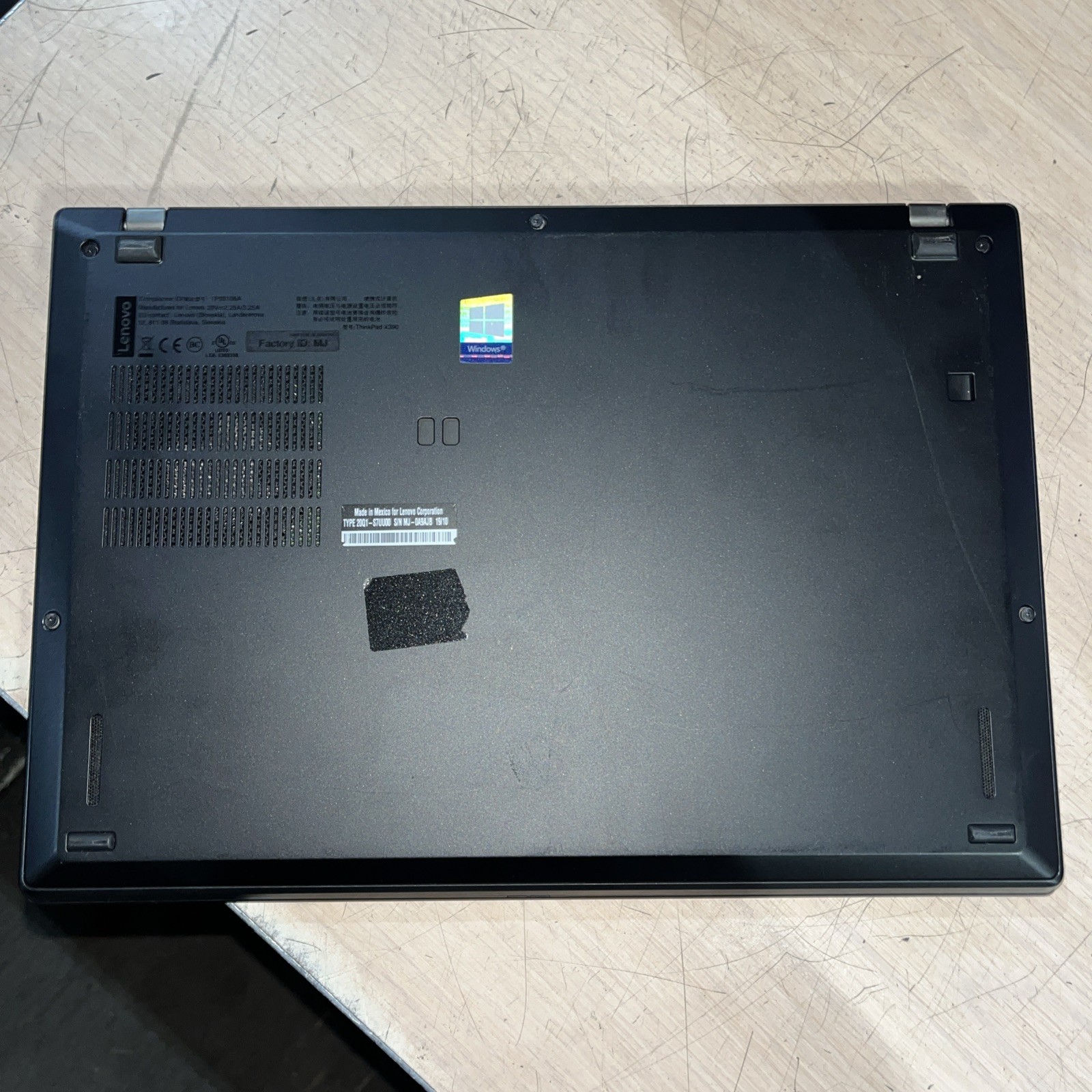 LENOVO THINKPAD X390 INTEL CORE I5 8TH GEN 8GB RAM NO HD