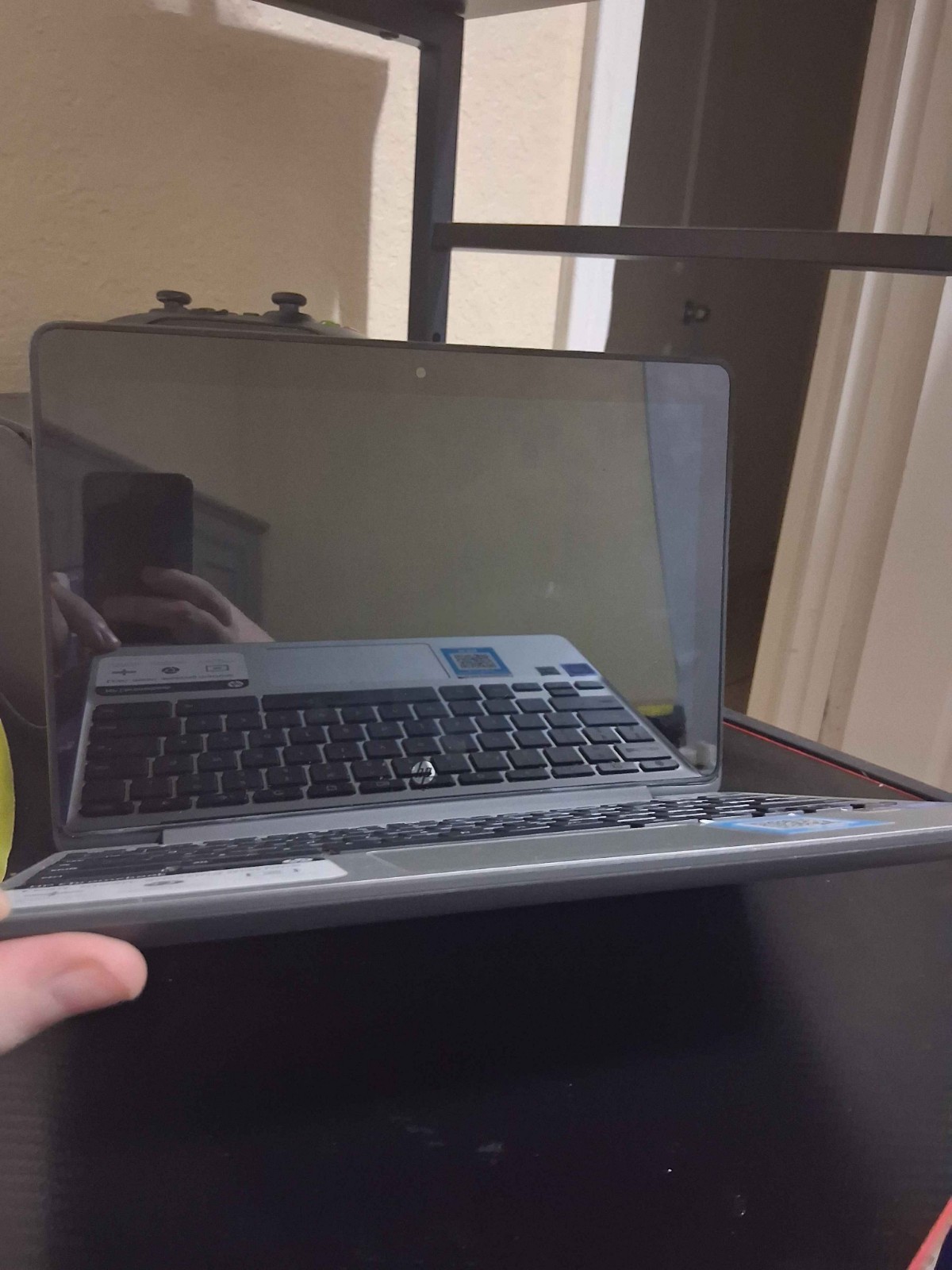 HP Chromebook grey lightly used does not include charger just chromebook