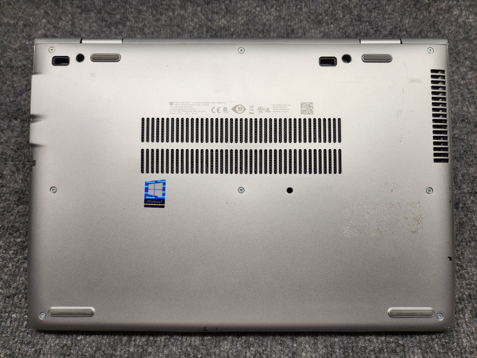 HP ProBook 640 G5 14″ Laptop Intel Core i5-8265U 1.60GHz 16GB RAM 256GB SSD