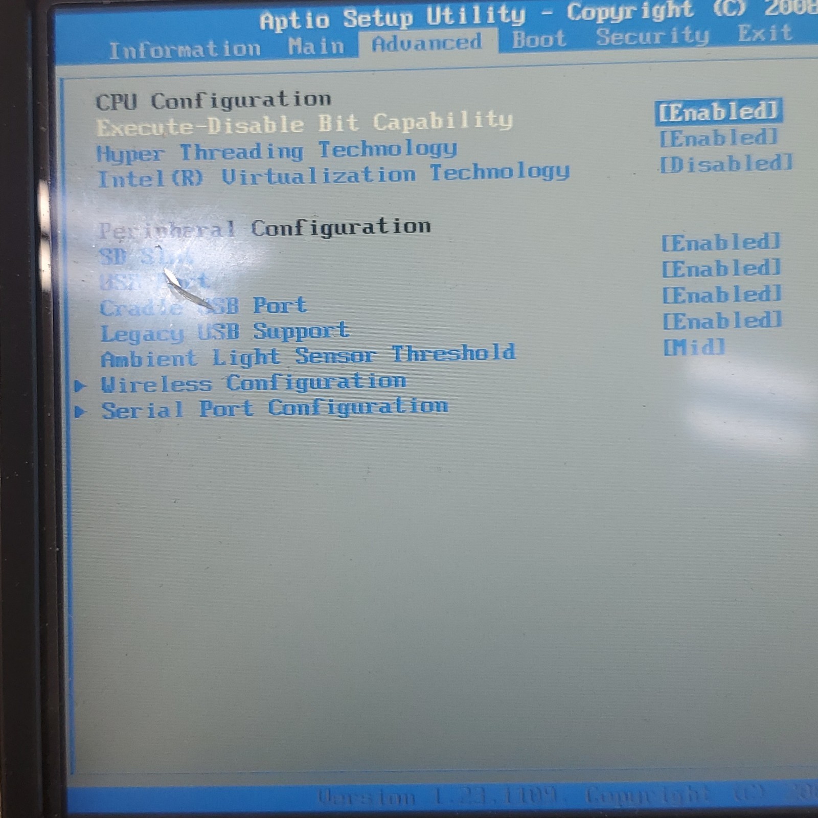 Panasonic CF-U1 Rugged Laptop Tablet Computer – Boots – No AC/OS – Atom Z530