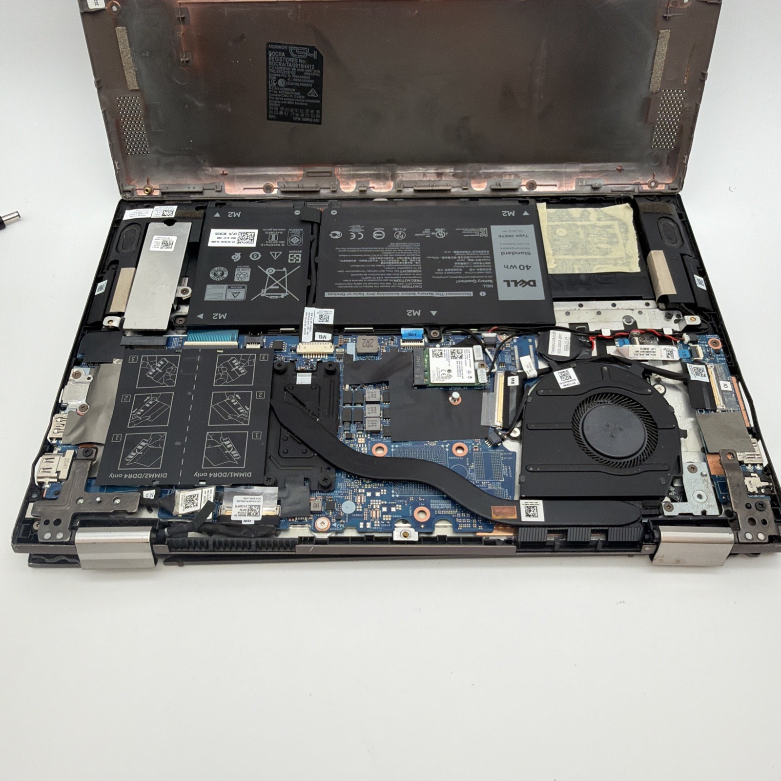 Broken Dell Inspiron 7405 2 in 1 P126G 14″ Ryzen 5 4500U 8GB RAM NO SSD Read L61