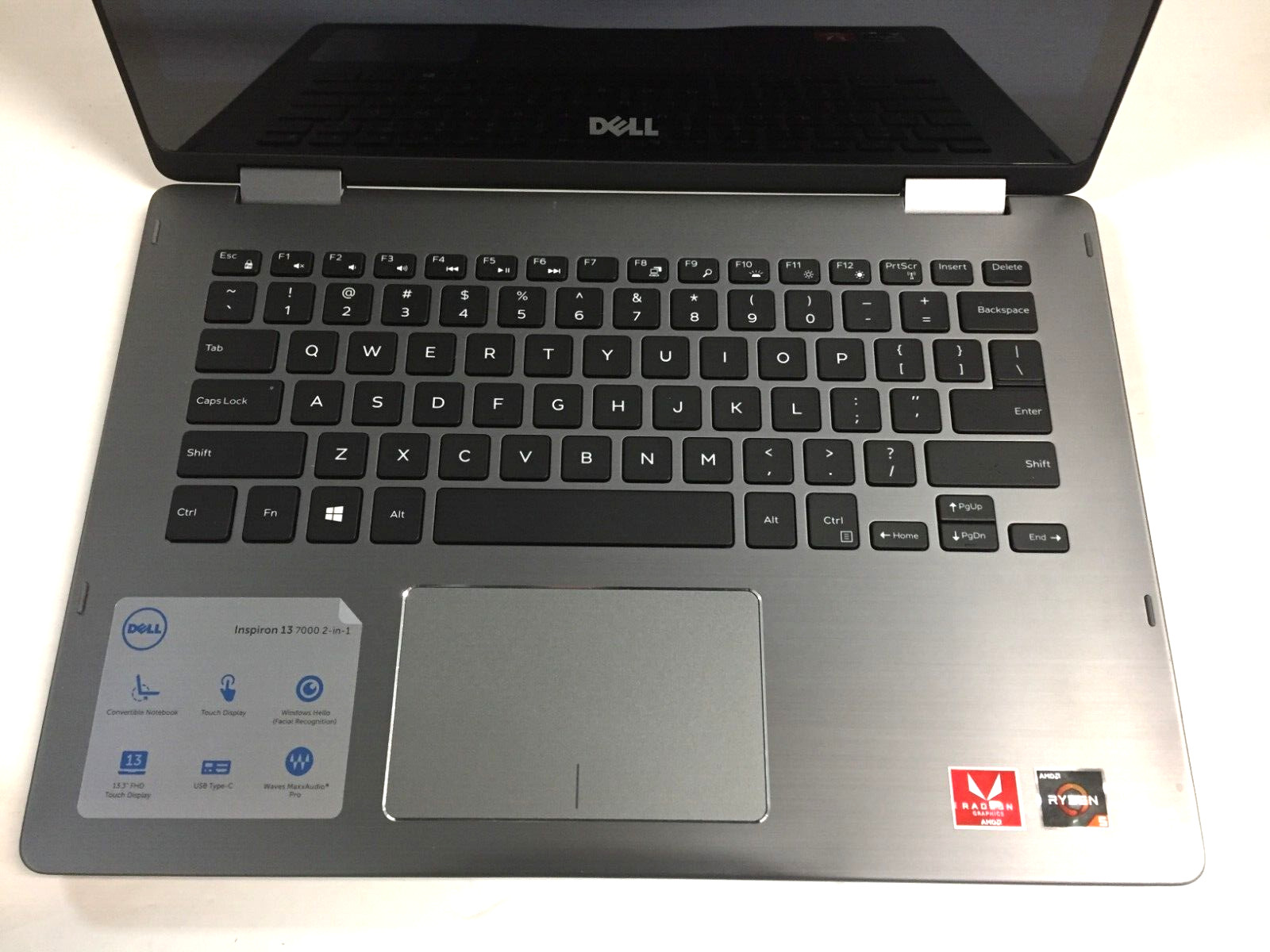Dell Inspiron 7375 2-in-1 13.3″ FHD Touch Laptop/Ryzen 5 2500U/16GB/256G SSD/W10