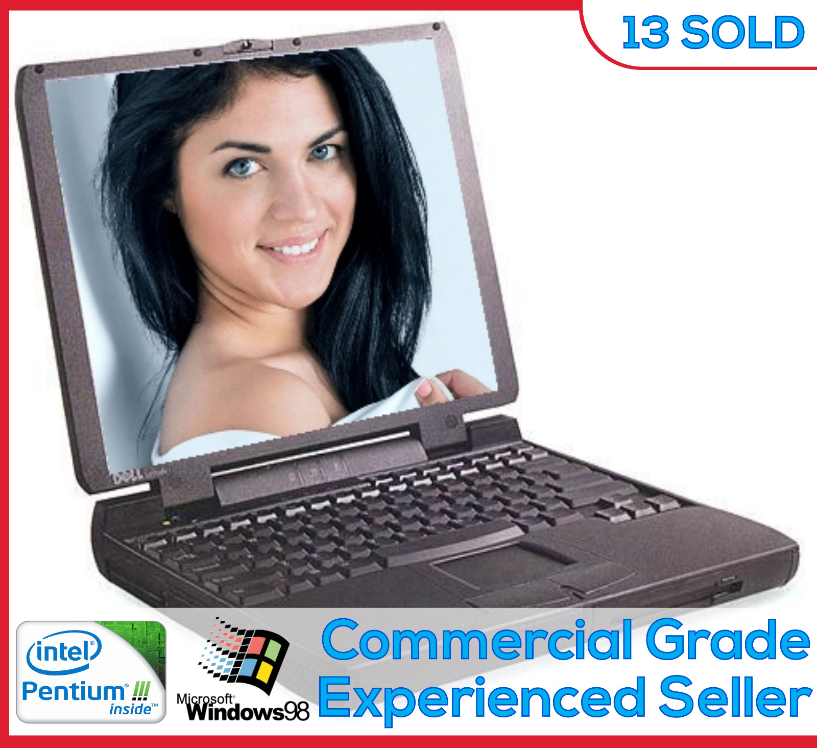 Dell Latitude Commercial Laptop Windows 98 Win98 Serial Port DOS Pentium 3