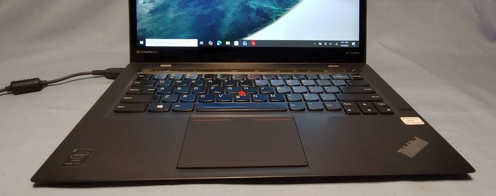 Lenovo ThinkPad X1 Carbon Gen2 i7 8GB RAM 256GB SSD WQHD Touch Win10Pro Grade A