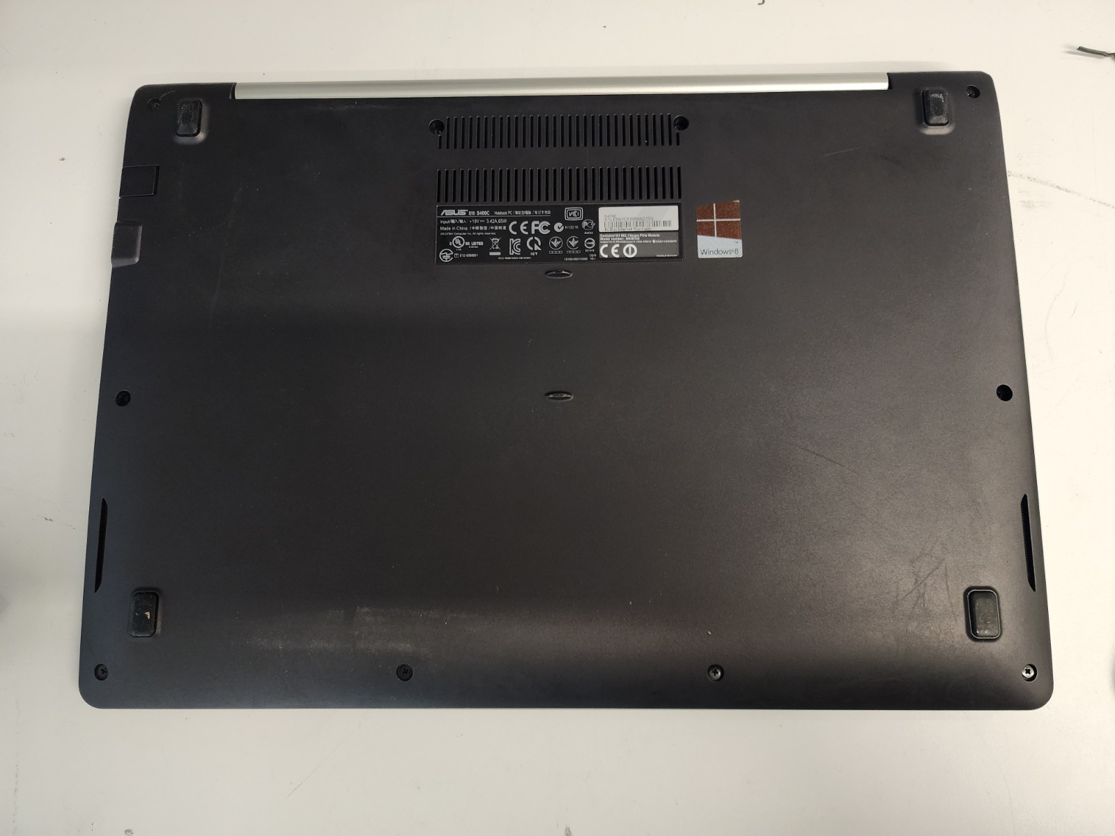 asus s400ca i3-3217u@1.80ghz 4gb Ram 500gb Hdd 24gb Ssd Touchscreen Win10 READ!