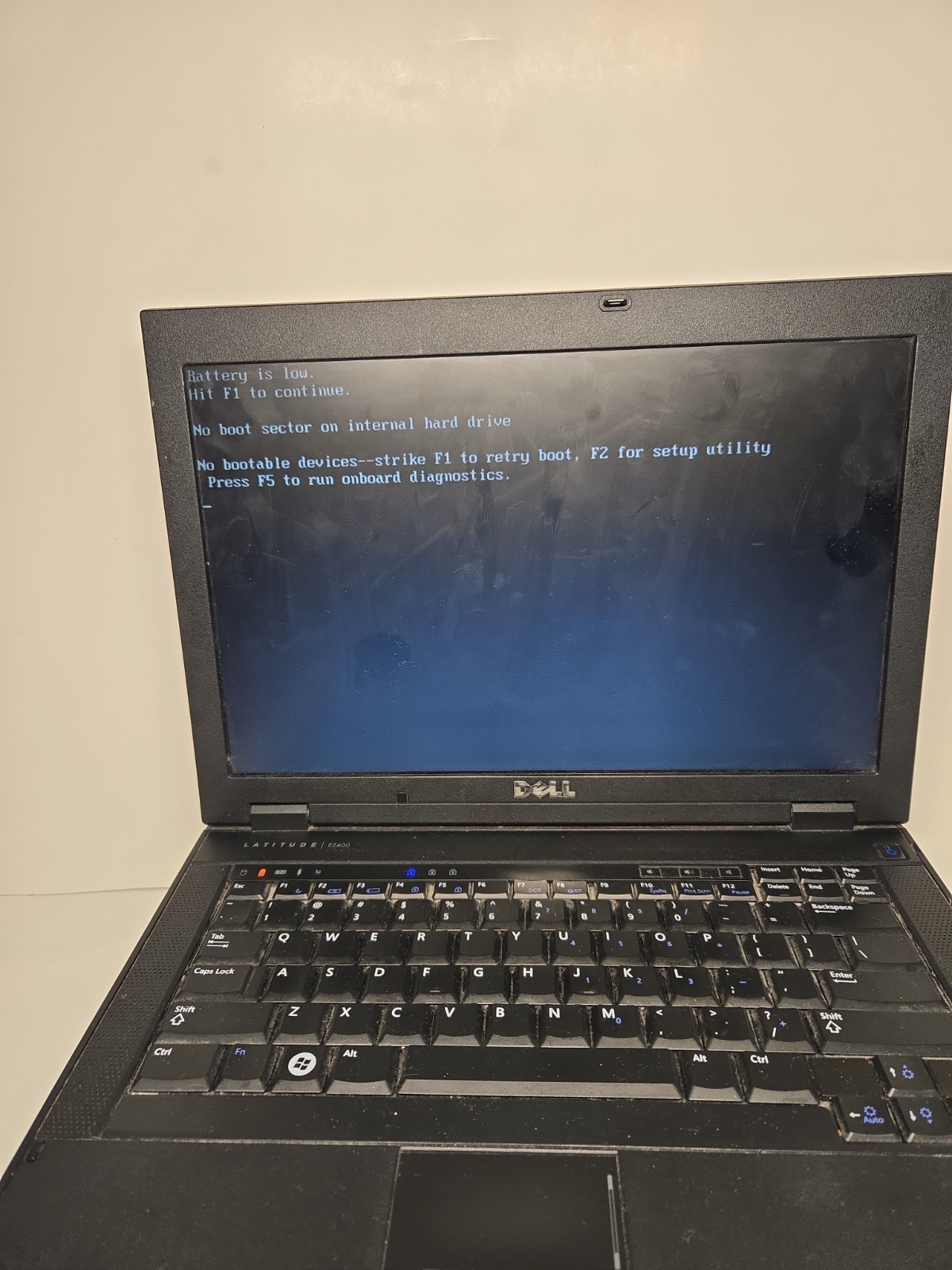 Dell Latitude E5400 Lot of 3 Laptops Power On No Bootable Device Parts
