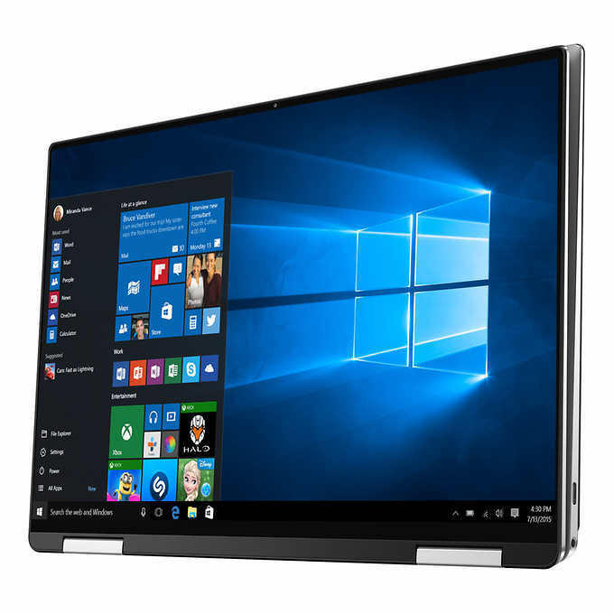 NEW Dell XPS 13 2-in-1 Touchscreen 4K UHD Tablet Laptop XPS7390-7909SLV-PUS i7