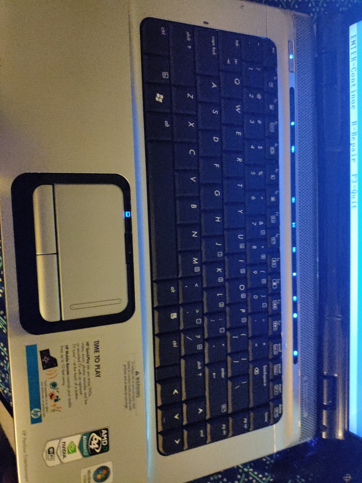 HP Pavilion DV6000 15.4″ Laptop Core Duo T2450 2GHz 2gb RAM 60gb HDD Windows XP