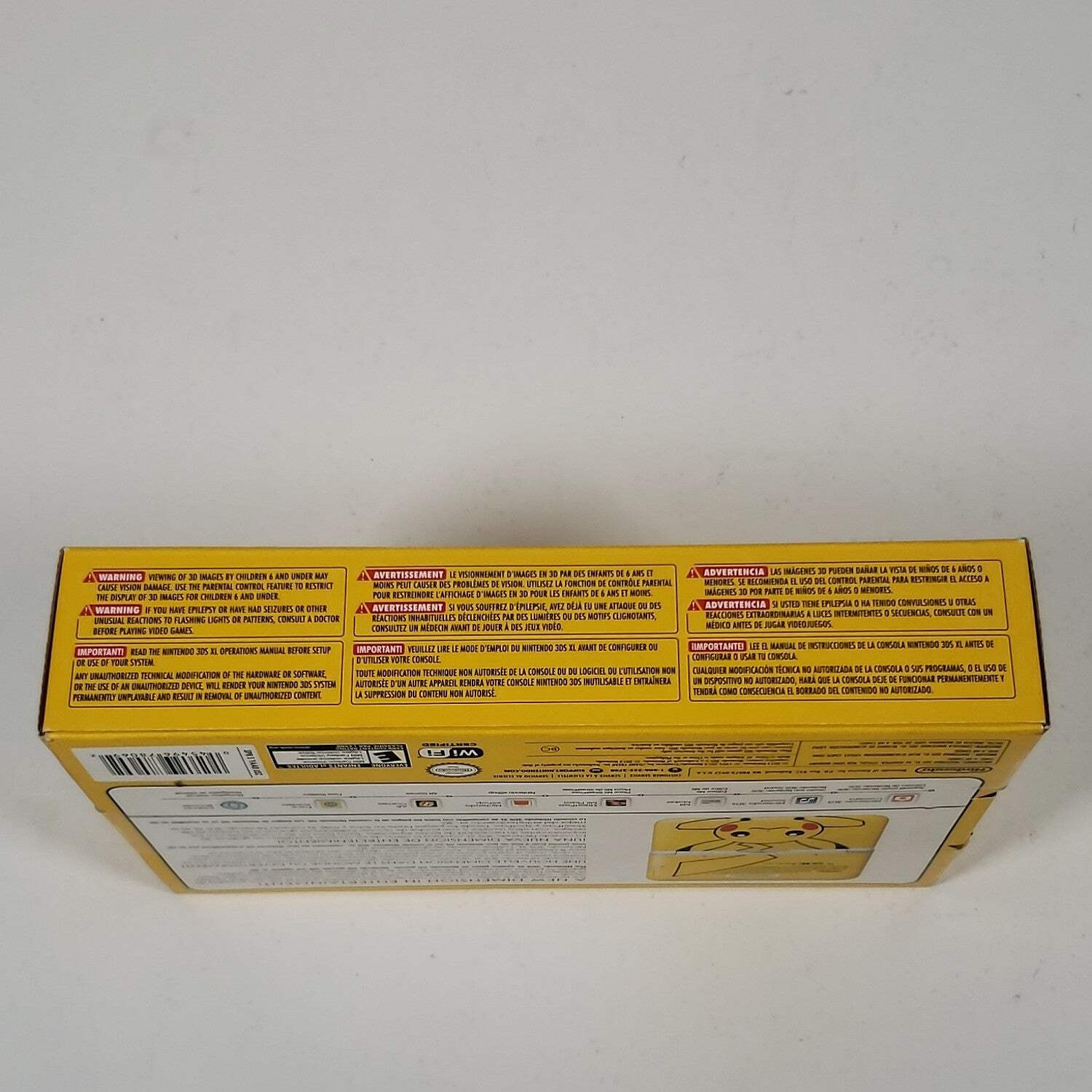 New Nintendo 3DS XL Handheld Game Console Yellow Pikachu Edition Factory Sealed