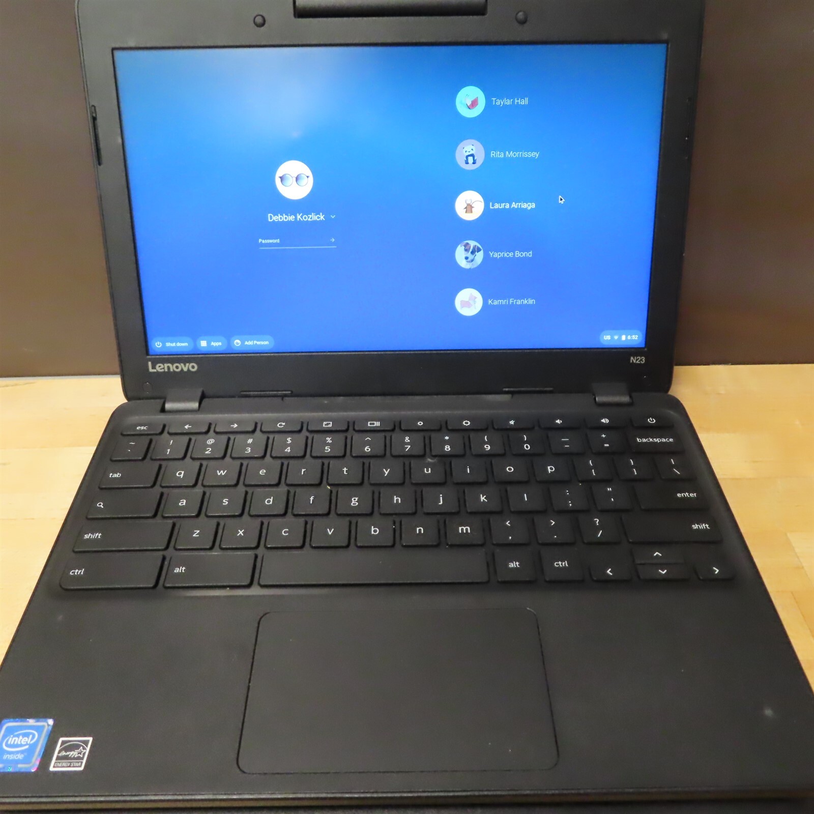 Lot 5x Lenovo ThinkPad Chromebook Type N23 No Password Unsure Config 80Ys