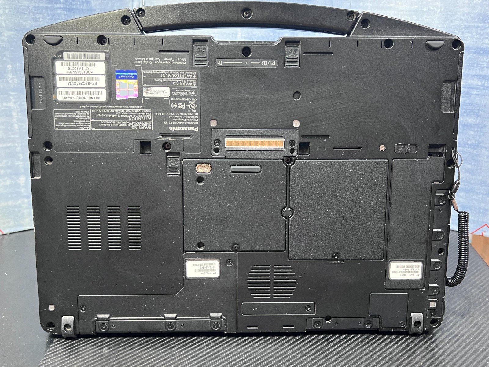 FZ-55C262CVM i5-8365U, 512GB NVMe OPAL,16GB Mem,VGA,HDMI, GPS, Touchscreen,Win11