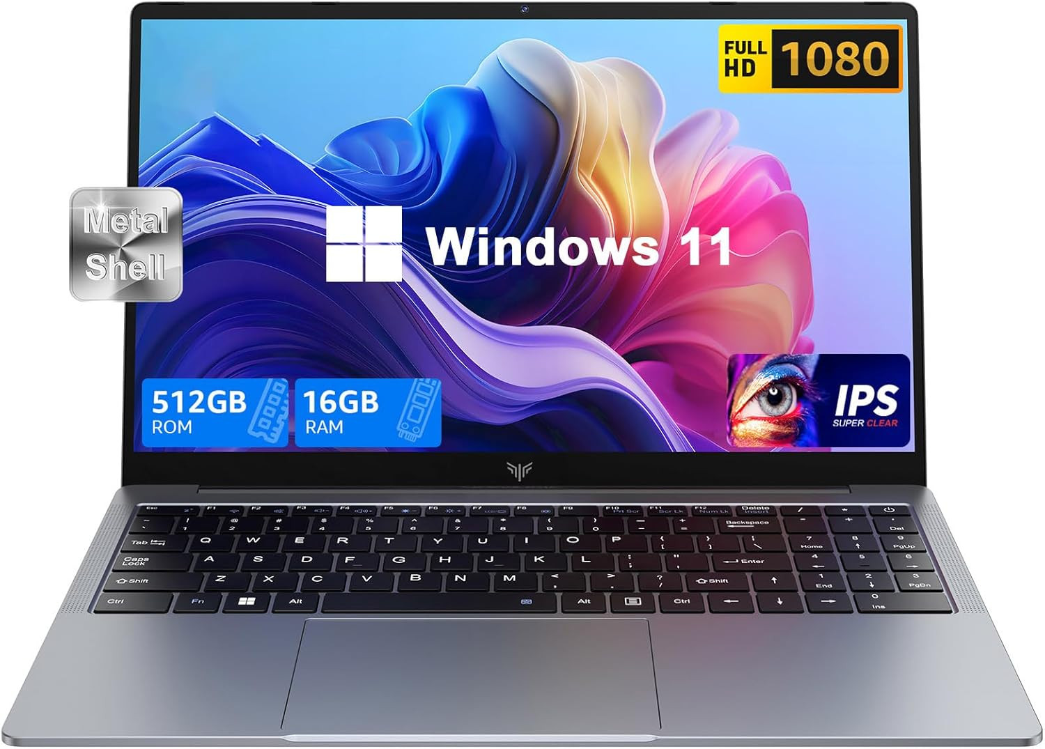 2026 Laptop with Windows 11, Intel Quad-Core Processor (Up to 3.6GHZ)16GB DDR4 R