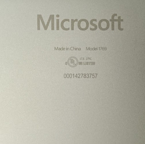 Microsoft Surface Laptop 1769 i5-7200U 120GB SSD 8GB RAM Win11 Touch grade A