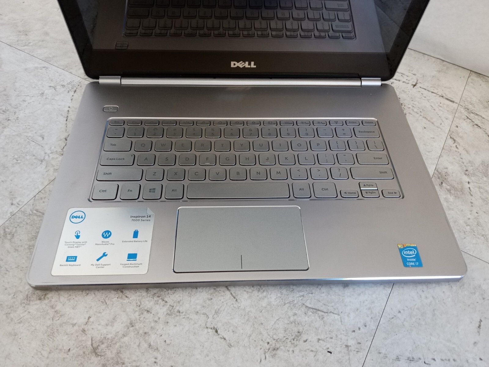 Dell Inspiron 7437 14″ FHD Touchscreen i7-4510U 8GB RAM – BAD DISPLAY -RR