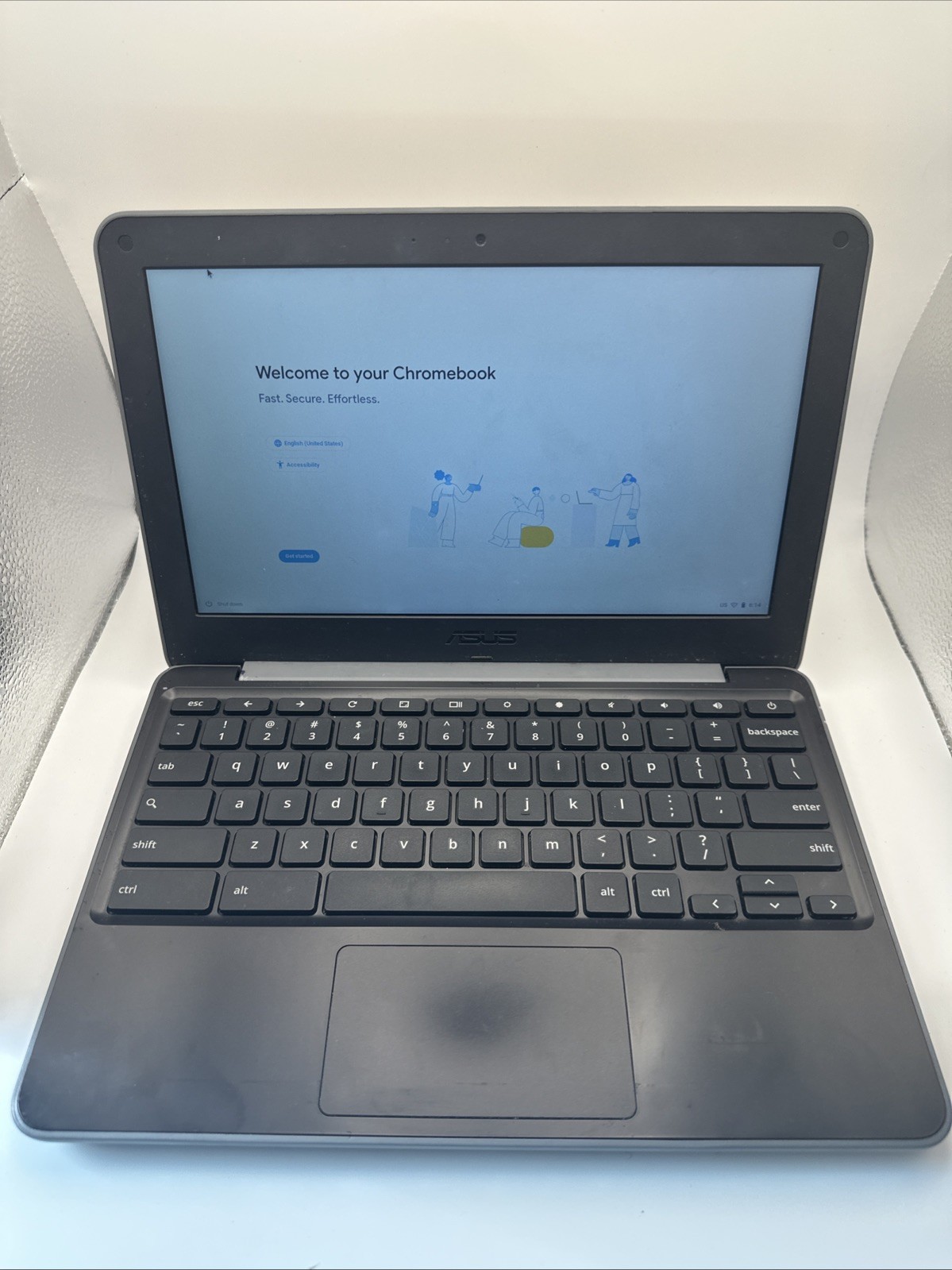 ASUS Chromebook C202SA 11.6 inch (16GB eMMC, Intel Celeron N3060, 1.60GHz, 4GB)