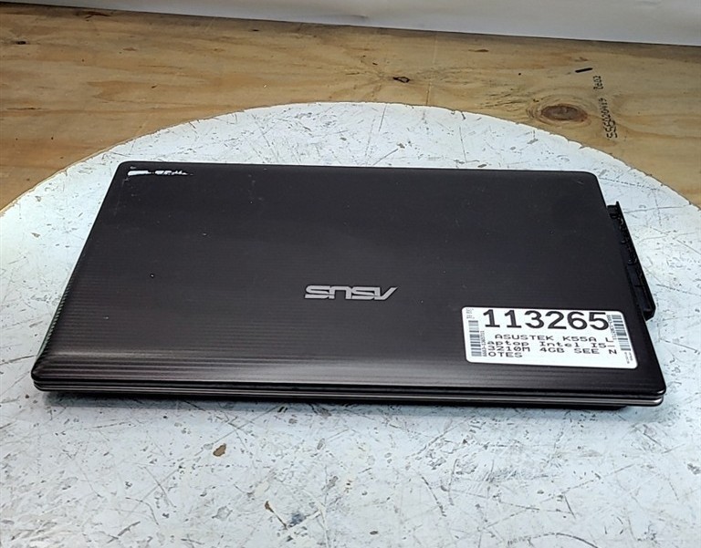 ASUS K55A Laptop Intel I5-3210M 4GB SEE NOTES