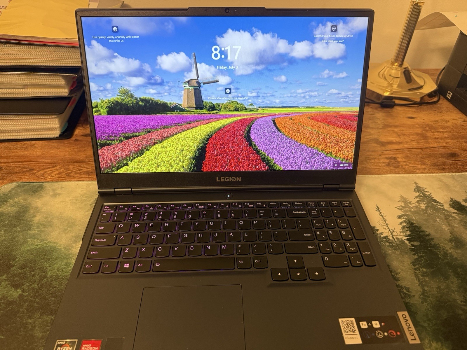 Lenovo Legion 5 15ACH6 15.6″ Ryzen 7 5800H 16GB 512GB RTX3050Ti