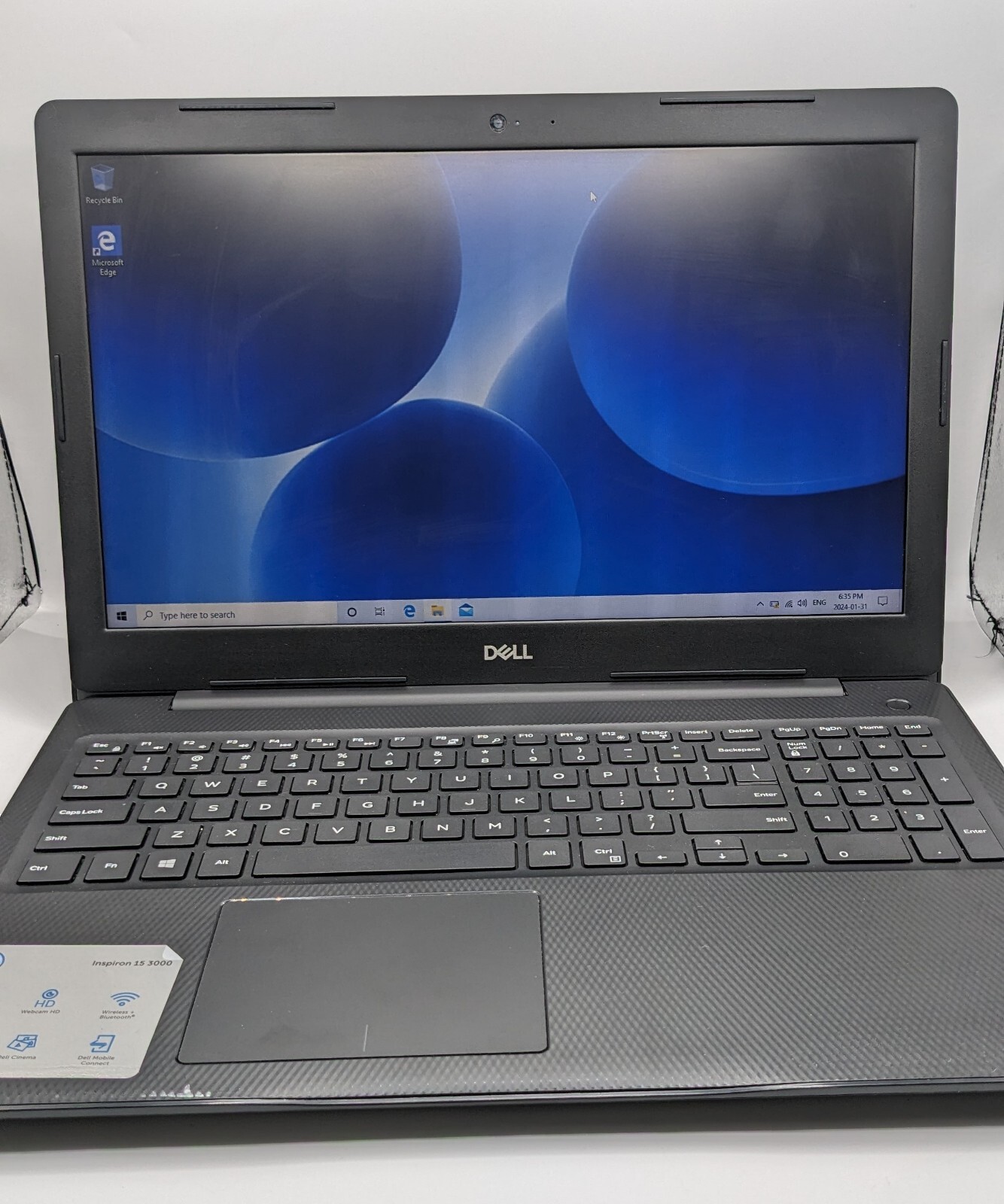 Dell Inspiron 3582 Intel Pentium N5000/4Gb Ram/500gb HDD DVD-RW Win 10 Laptop