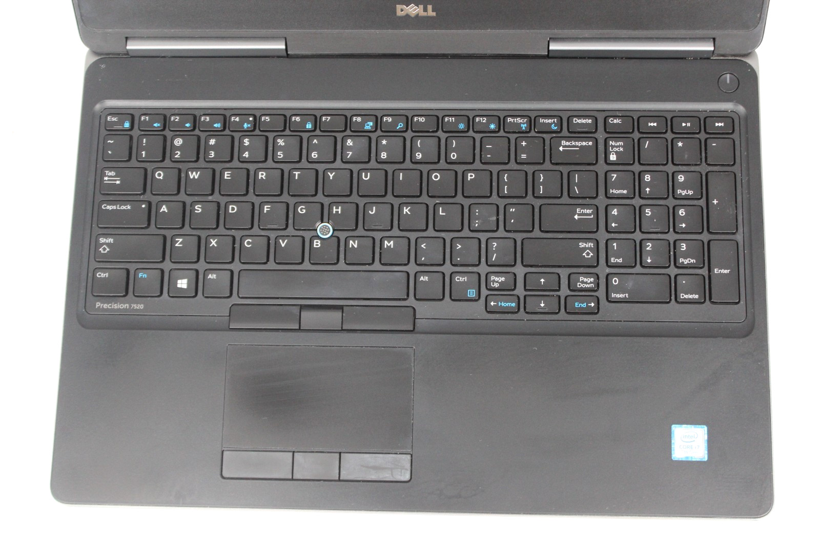 Dell Precision Laptop 7520 Intel i7-7820HQ 2.9GHz 16GB 2x256GB 4-Core SSD Win11