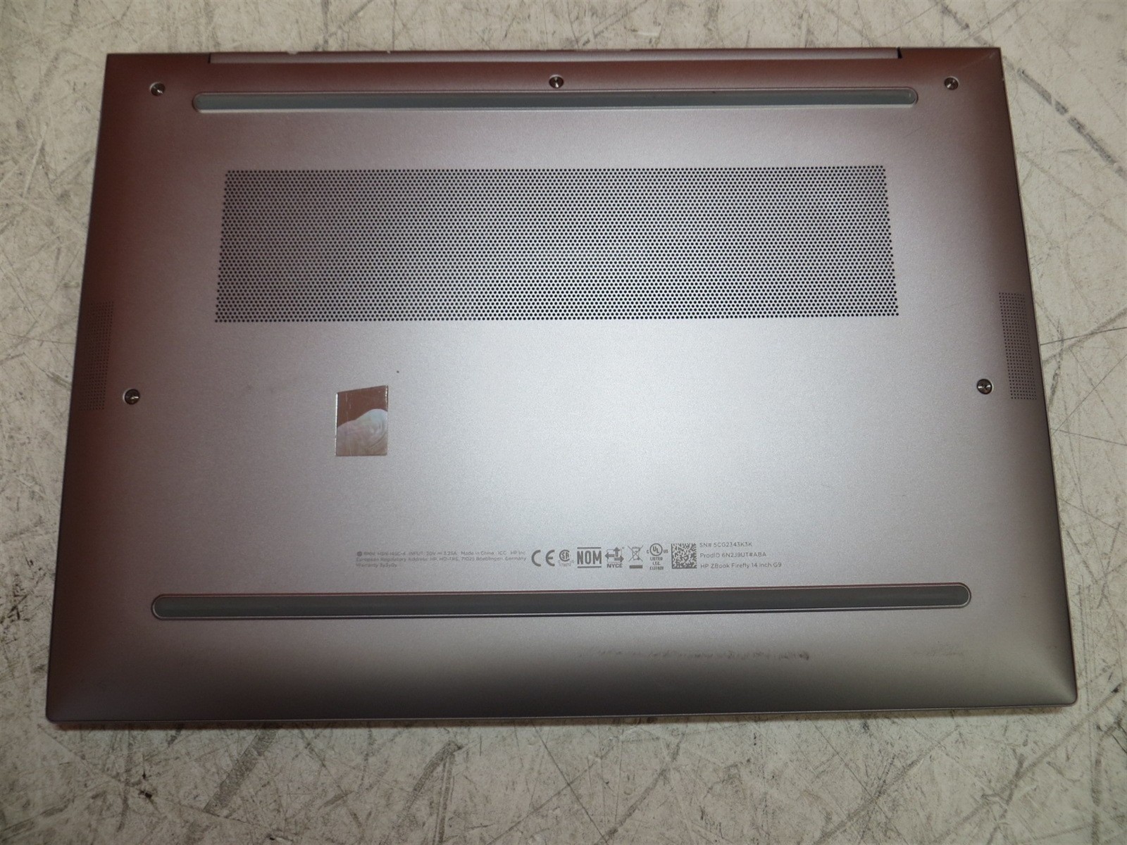 BIOS Locked HP ZBook Firefly 14 G9 Intel i7-1265U 4.8GHz 32GB 512GB SSD w/ OS