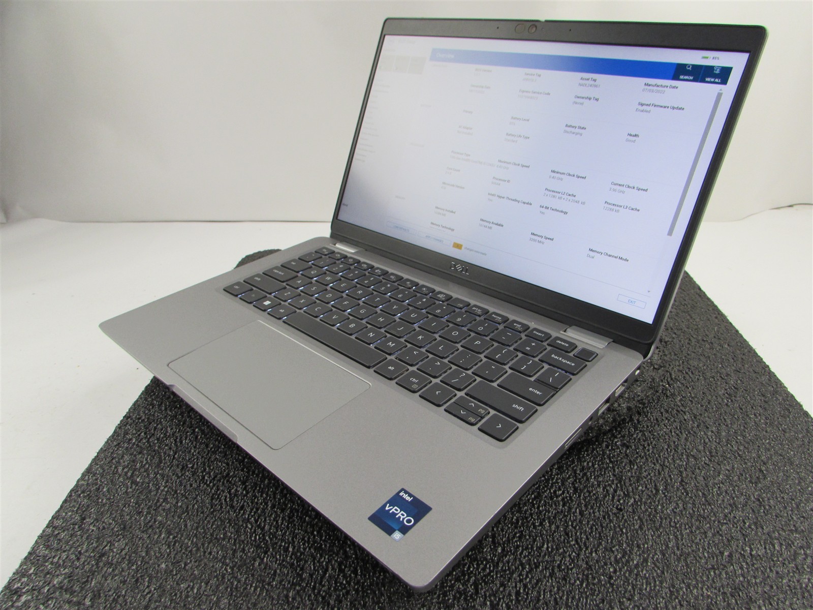 DELL LATITUDE 5330 FHD TOUCHSCREEN I5-1245U 10 CORE 512GB SSD 16GB RAM NO O.S