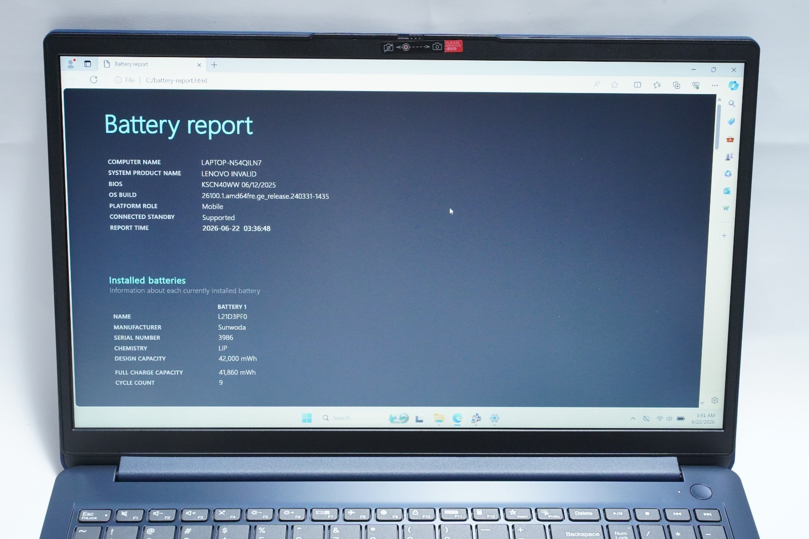 Lenovo IdeaPad 1 15.6″ Laptop Ryzen 5 7520U 16GB 512GB SSD Abyss Blue