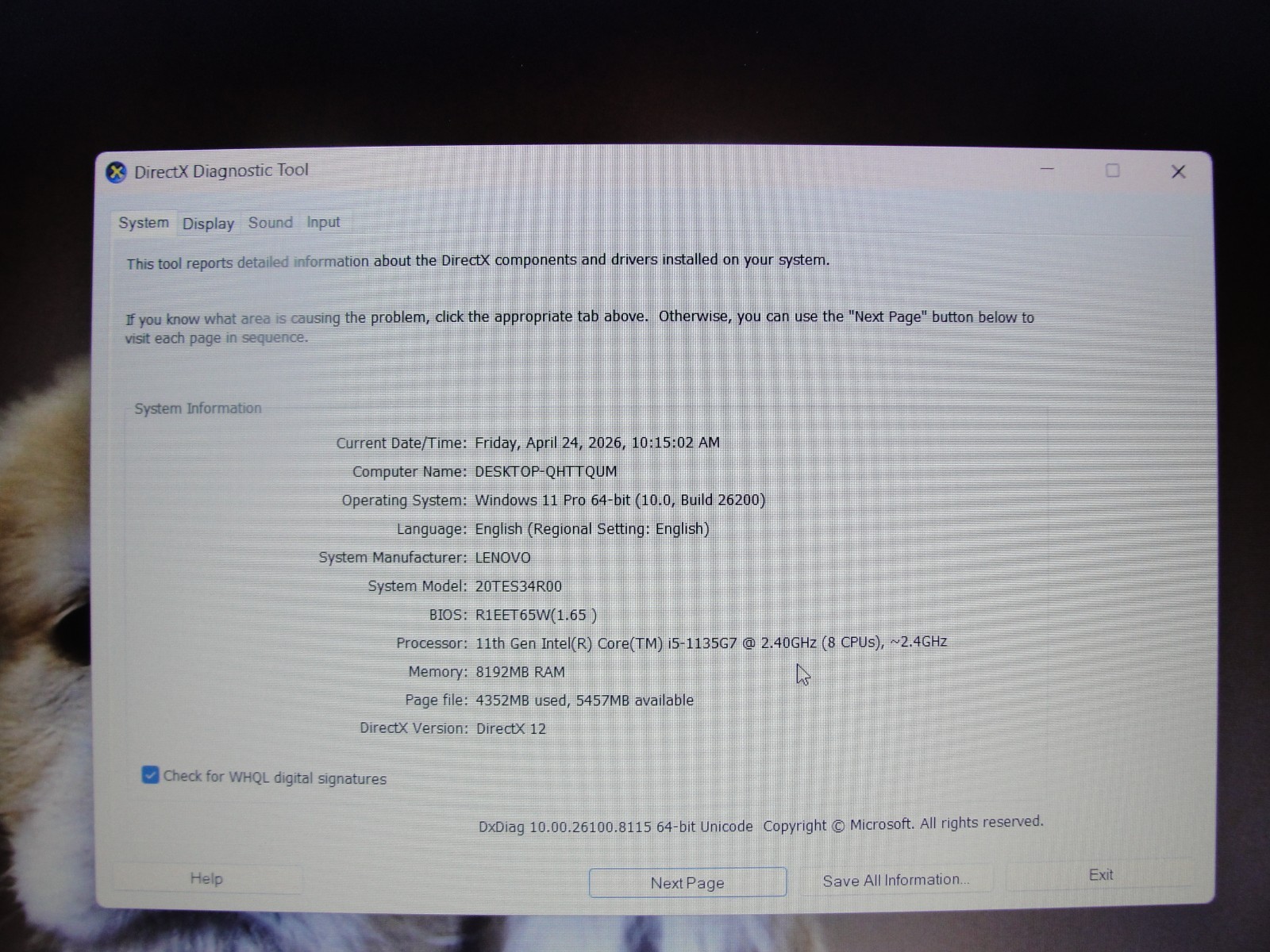 Lenovo ThinkPad E15 Gen 2 15.6″FHD i5-1135G7 2.4GHz 8GB RAM 512GB SSD+PA