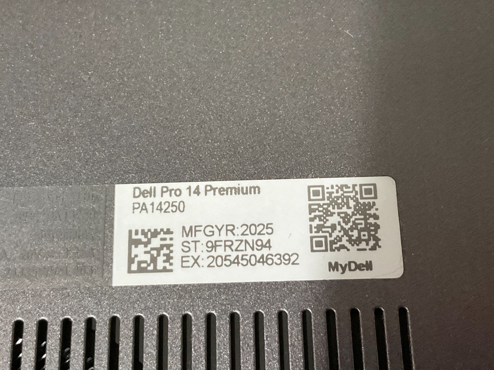Dell Pro 14 Premium Laptop U7-266V 16GB 512GB BT5.4 WiFi7 14WU W11P 4KX2T 🇺🇸✨