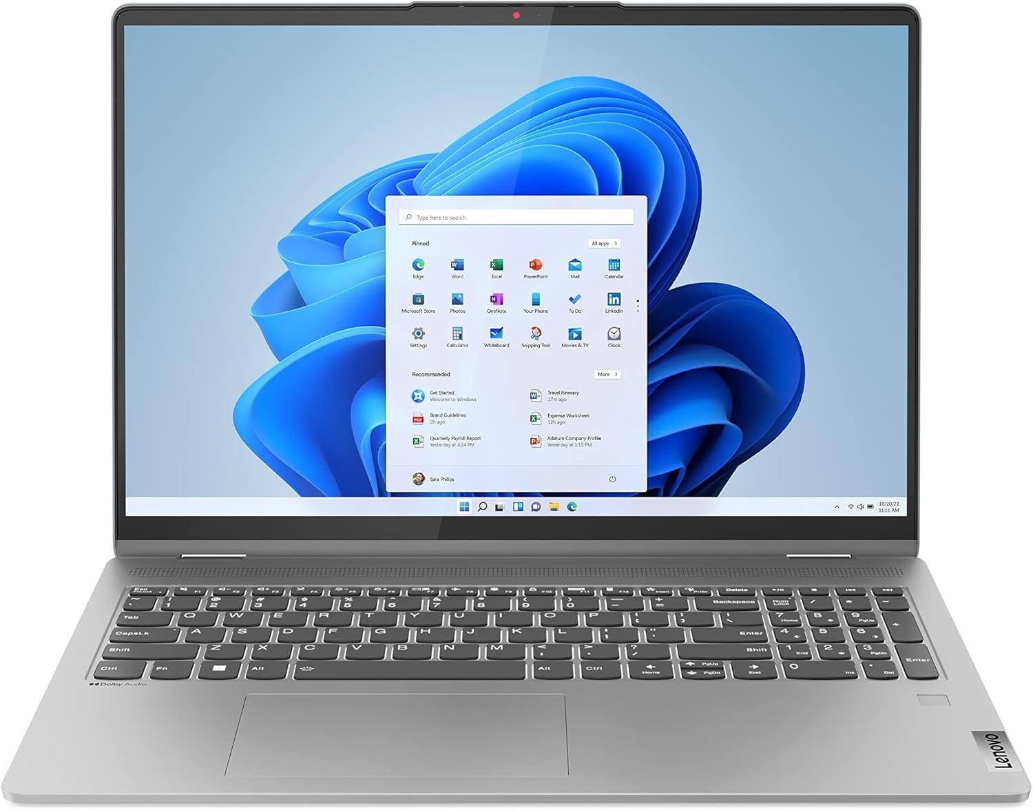 Lenovo IdeaPad Flex 5 2-in-1 16″ Touch AMD Ryzen 7 7730U 16GB 512GB CAM FPR 2Y