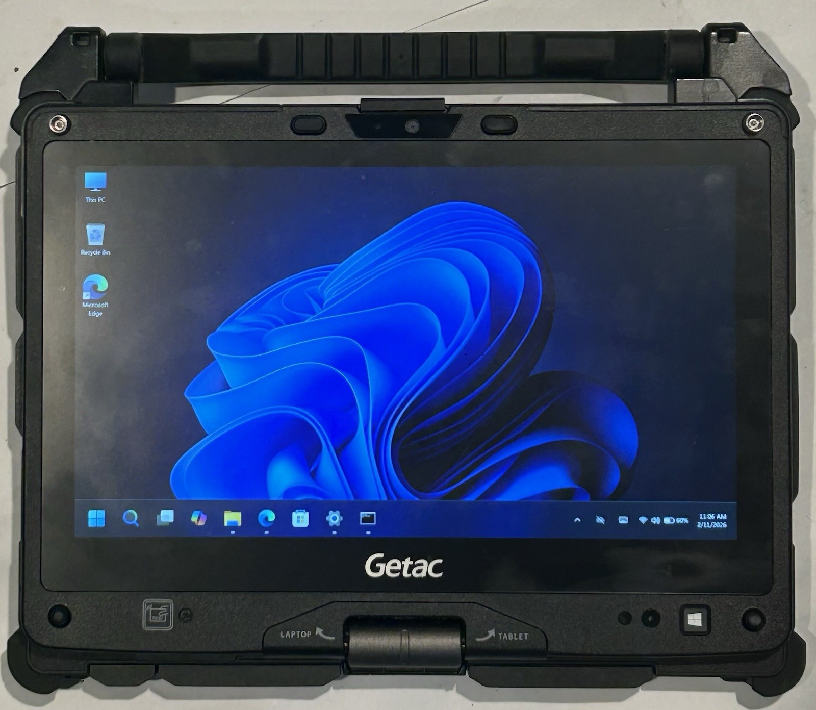 Getac V110 G5 Rugged Toughbook i7-8565U 256GB SSD 16GB 4G Touchscreen Win 11 Pro